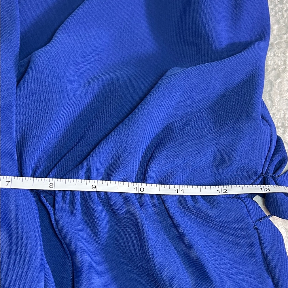 Amanda Uprichard Cobalt Blue maxi Dress size L - Picture 7 of 13